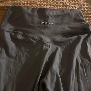 Women’s Medium Alphalete Leggings (worn once over 2.5 years ago)